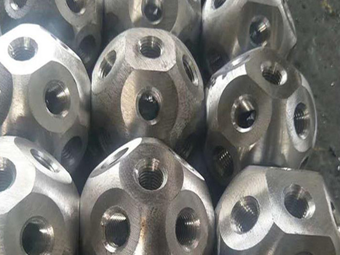 日照螺栓球网架杆件制作